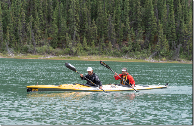 Leivo Sepp ja Andres Kaju Yukon River Quest 715km