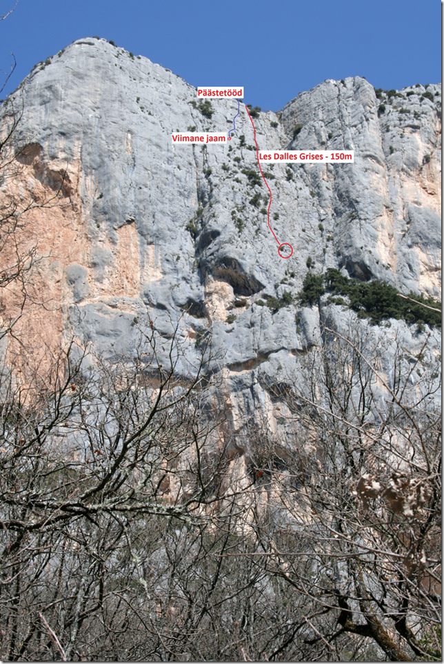 Gorges du Verdon Dalles Grises
