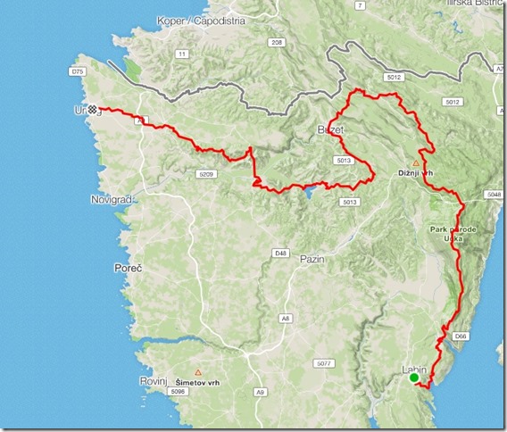 Istria 100 miles