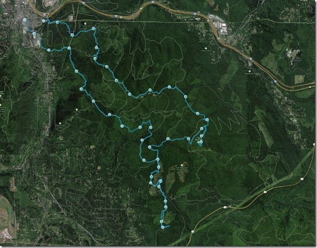 Tiger Mountain 42km running