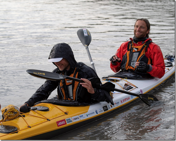 Leivo Sepp ja Andres Kaju Yukon River Quest 715km